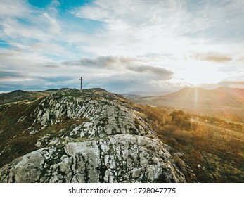 Bray Head Wicklow Ireland Mountain Hill Drone Lanscape