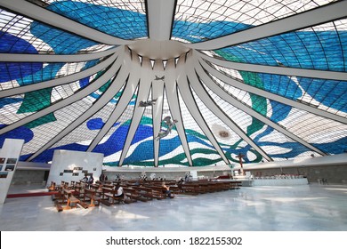 BRASÍLIA / Brazil / 20/05/2016 View Of The Cathedral Of Brasilia.