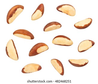 Brazil Nuts Isolated