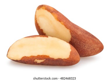 Brazil Nuts Isolated