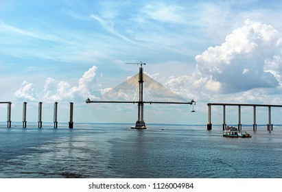 Brazil. Rio Negro Bridge