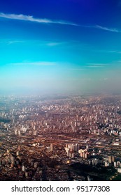 Brazil Theme: Aerial View Of Sao Paulo