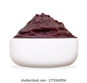 Brazilian Acai Bowl Isolated On Background