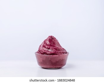 Brazilian Acai Bowl Isolated On Background