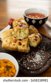 Brazilian Barbecue Roasted Garlic Bread 