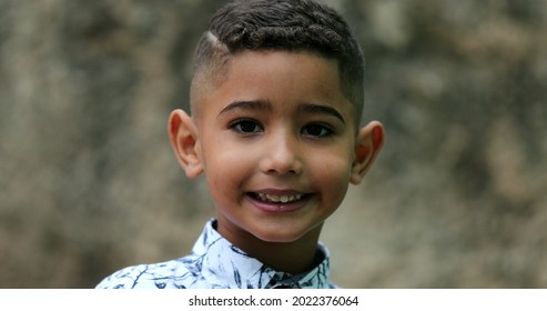 Brazilian Child. Hispanic South American Kid