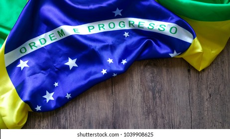 Brazilian Flag Order Progress Stock Photo 1039908625 | Shutterstock