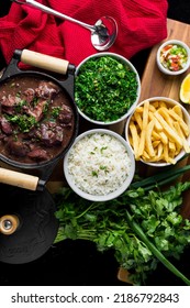 Brazilian Food With Side Dishes