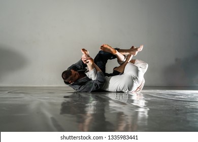 Brazilian Jiu Jitsu BJJ training sparring fight