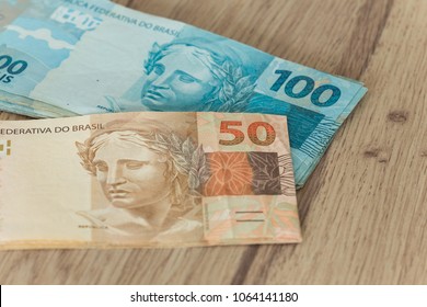 Brazilian money / high nominal - Shutterstock ID 1064141180
