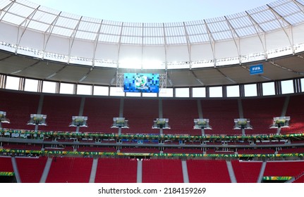 Brasília(DF), Brazil-September - 11,2013: Interior Of The Estadio Nacional Mané Garrincha