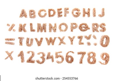 Bread Alphabet