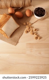 bread bakery on the table