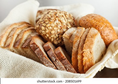 Bread In Basket