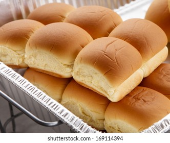 Bread Buns An Outdoor  Barbecue