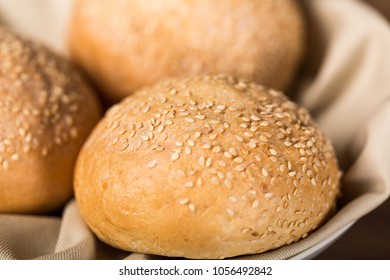 Bread Buns with Sesame Seeds