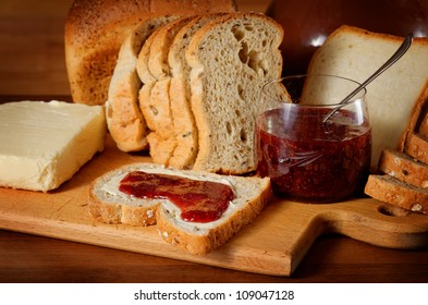 Bread Butter Jam Images Stock Photos Vectors Shutterstock