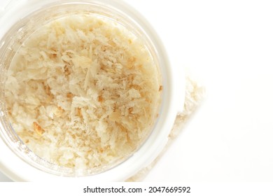 Bread Crumbs In Container Box With Copy Spare