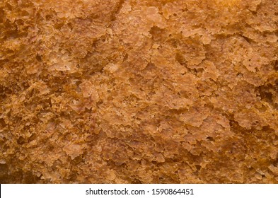 Bread Crust Texture As Background.