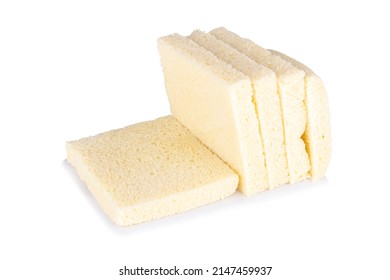 bread crustless isolated on white background border. - Powered by Shutterstock