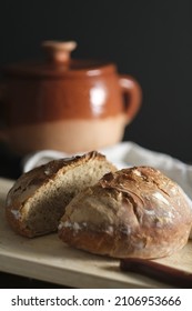 Bread
Cut In Half Cooked In A Crock Pot