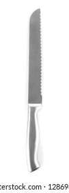 Bread Knife Isolated On White