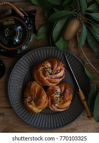 Bread on the table