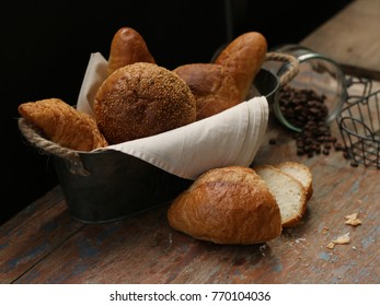 Bread on the table