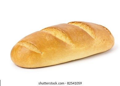bread on a white background - Shutterstock ID 82541059