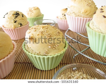 Bread roll muffins