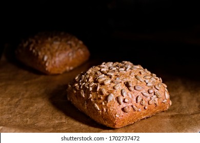 Bread Rolls With Sunflower Seed