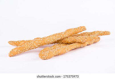 Bread Sticks With Sesame 