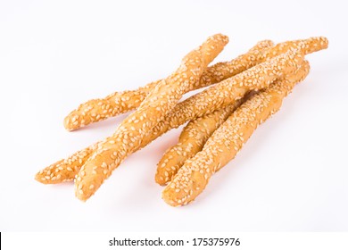 Bread Sticks With Sesame 