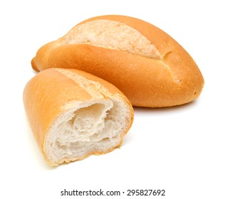 breads on a white background.
