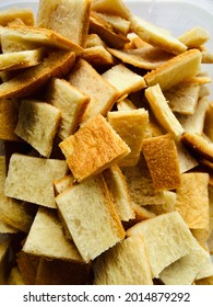 Breads slice isolated on white background