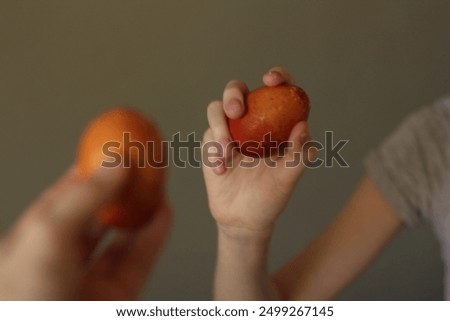 Breakable Painted Eggs for Easter