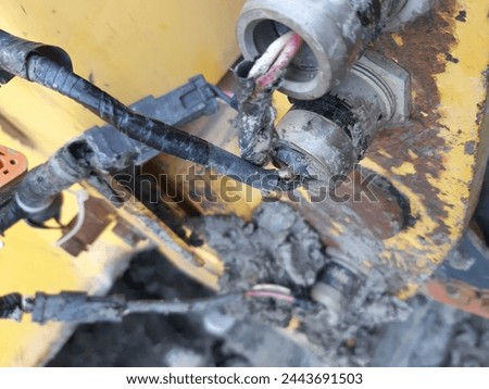 Breakdown! the proximity sensor hitted by overburden