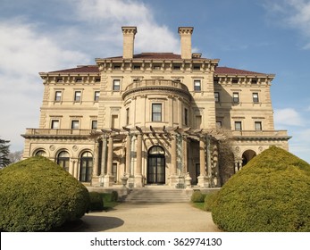 The Breakers Mansion In Newport, Rhode Island