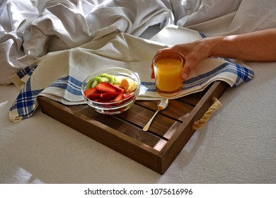Breakfast in the bed
