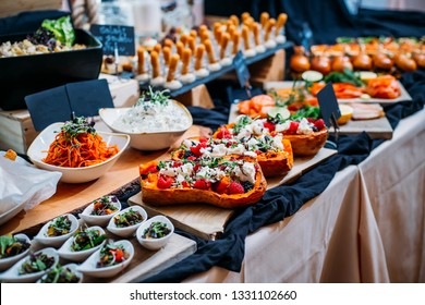 Breakfast Buffet Concept Breakfast Time Luxury Stock Photo 1331102660 ...