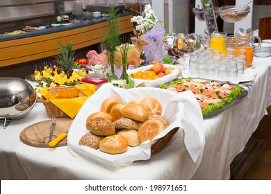 Breakfast buffet at restaurant or hotel