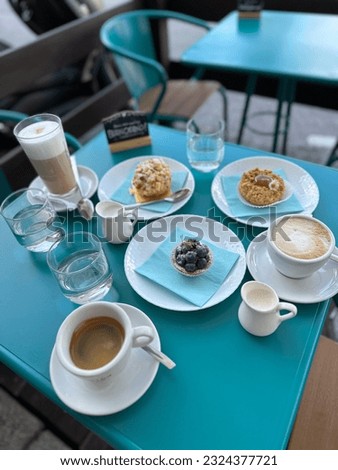 Breakfast coffee coffeetime cake cafe
