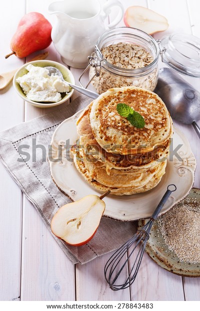 Breakfast Concept Stack Healthy Low Carbs Stock Photo Edit Now