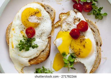 Breakfast, Eggs On Toast