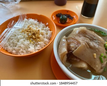 Breakfast Food; Bulalo And Rice