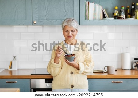 Similar – Image, Stock Photo cup Nutrition Breakfast