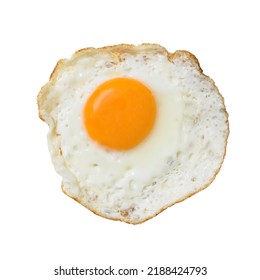 Breakfast Fried Eggs isolated from a white background