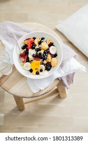 Breakfast, Fruit Bowl, Scandinavian Interior