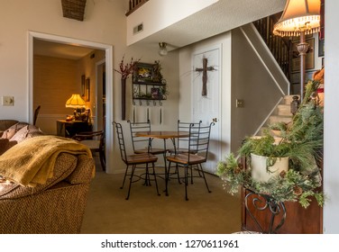 Breakfast Nook Inside Duplex.