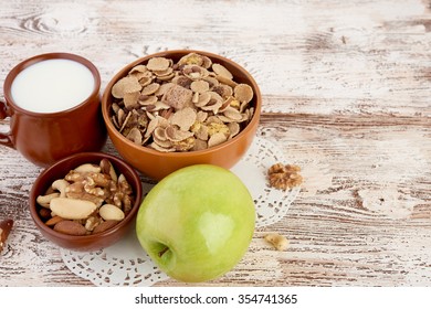 breakfast on table